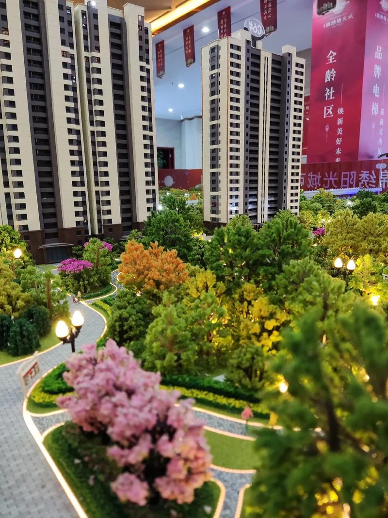 大业锦绣阳光城沙盘焕发新颜 细节重塑，未来可期