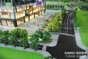 精品商业建筑沙盘的典范 深圳坂田华创云轩